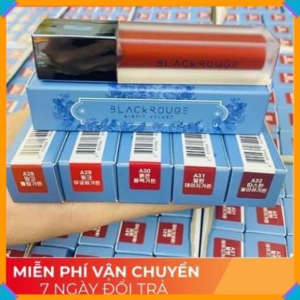 🎁NEW🎁 Son Black Rouge A32 Màu Đỏ Gạch Nâu ⚡️𝐅𝐑𝐄𝐄 𝐒𝐇𝐈𝐏⚡️ Hàng Handmade | Thế Giới Skin Care