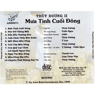 dĩa cd nhạc asia 8