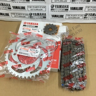 Bộ nhông sên đĩa exciter 150 / nhông xích exciter 150, .