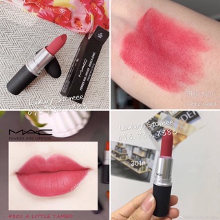 Son Mac Powder Kiss Lipstick fullsize fullbox