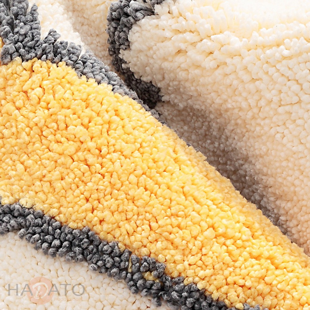 Thảm lau chân Thảm chùi chân trang trí phòng mẫu CHÓ XƯƠNG dày dặn chống trơn trượt có thể giặt máy