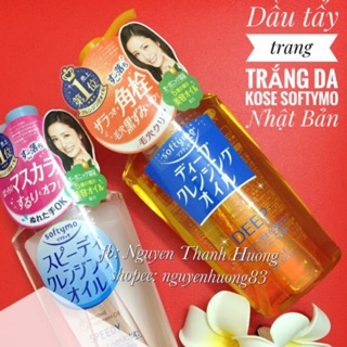 Dầu tẩy trang Kose softymo speedy cleansing liquid (Có ảnh chụp siêu thị)