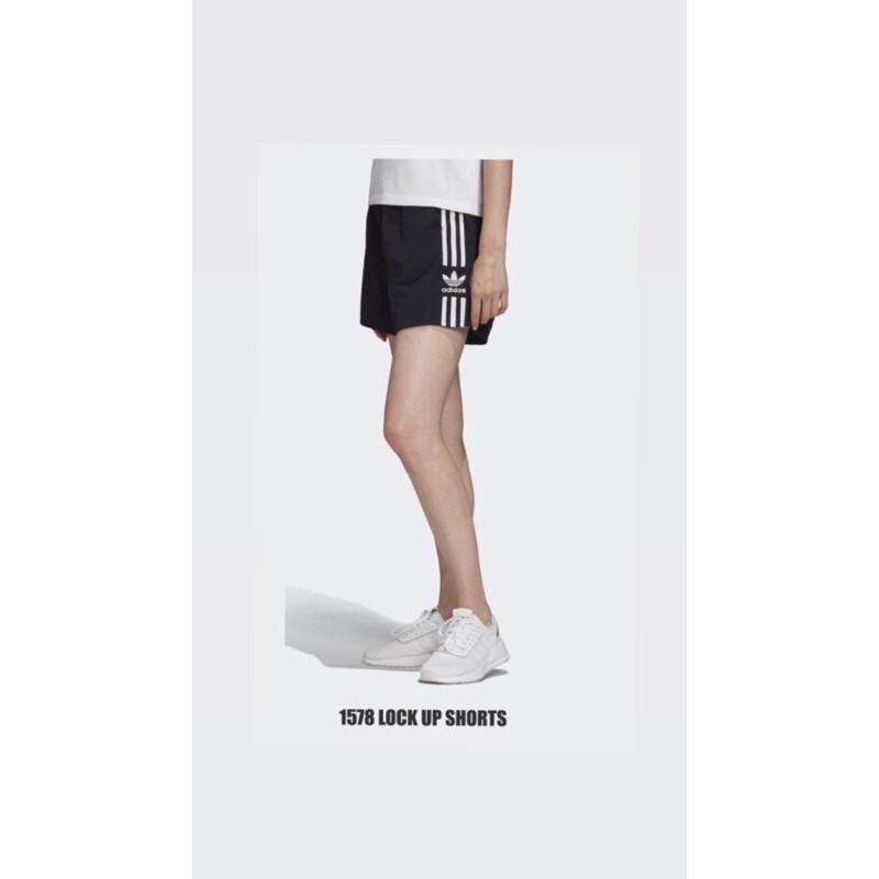 quần short adidas 3-Stripes Adicolor Black Shorts
