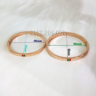Vòng tay sọc xanh đỏ VF458