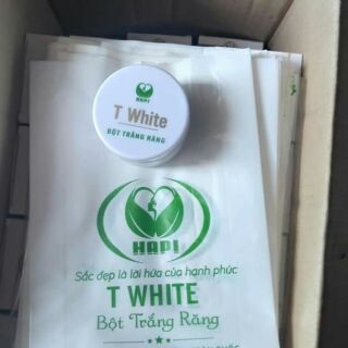 9 hộp Bột trắng răng T White
