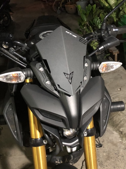 Mão mặt nạ đầu chắn gió cnc yamaha MT15 MT-15 có thể gắn dc nhiều loại xe