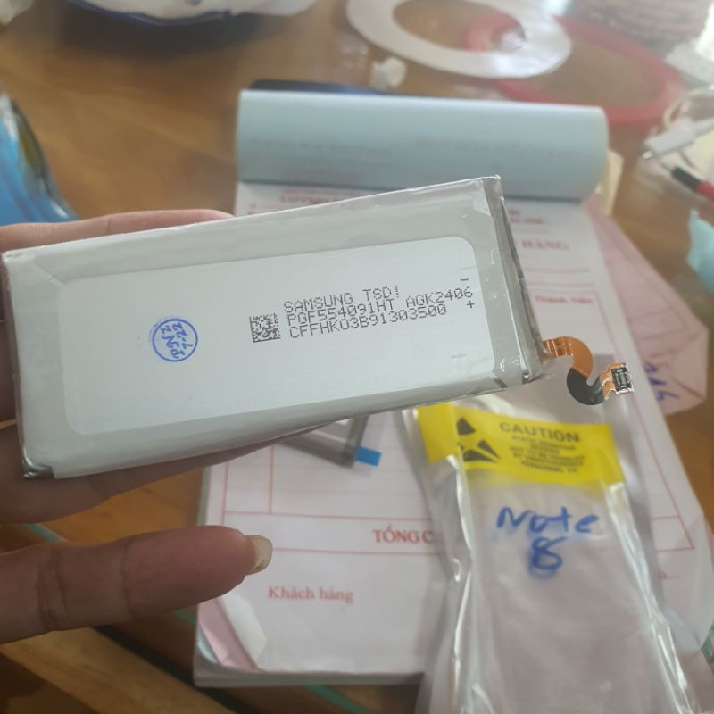 Pin samsung note 8 n950 zin công ty có bảo hành
