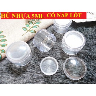 Hũ Nhựa Chiết Mỹ Phẩm Du Lịch 3g 5g 10g 20g 30g Đựng Kem Son Dưỡng