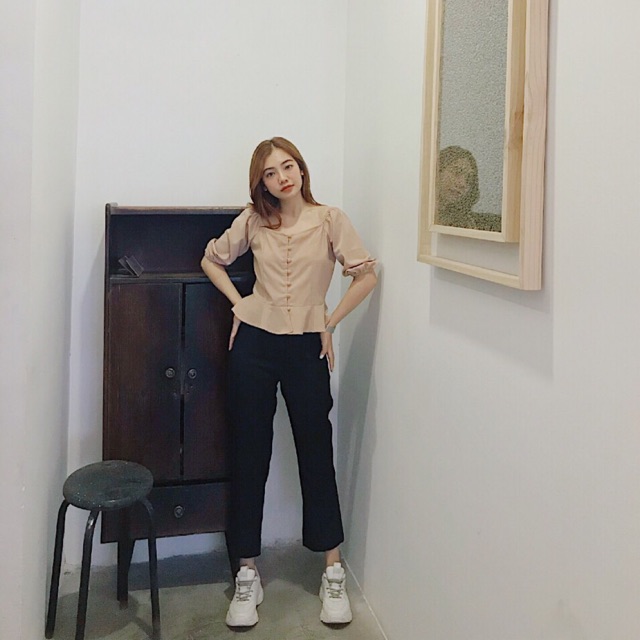 Quần Baggy dáng lửng CALIE STORE