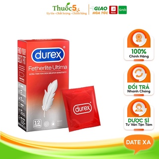 Bao cao su Durex Fetherlite 12 bao