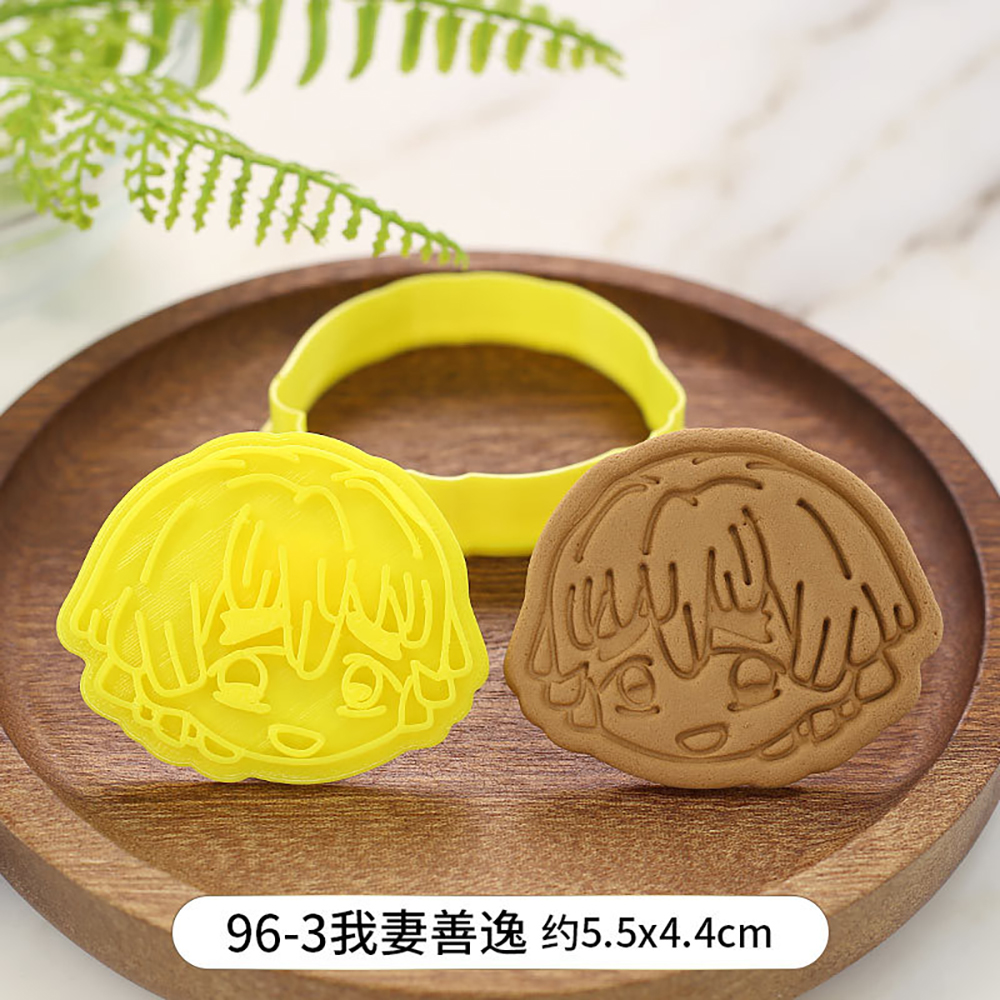 Khuôn Cắt Bánh Quy Hình Hoạt Hình 3d Tiện Dụng