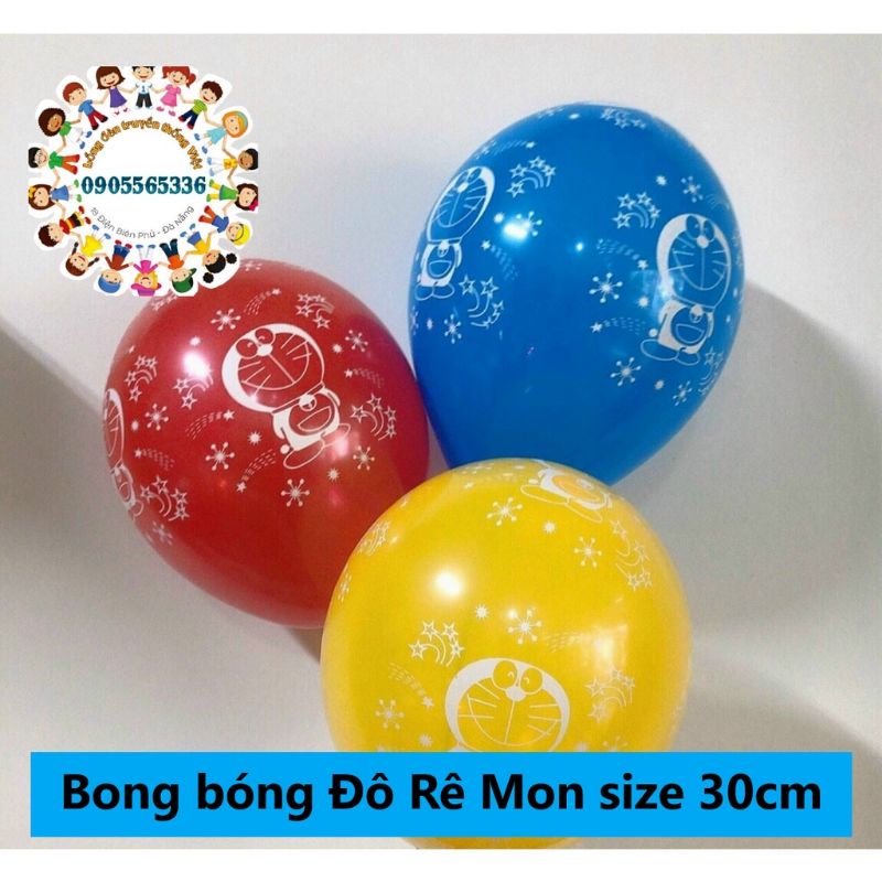 [30cm] Set 50 Bong bóng in 5 mặt cao su siêu dày in hoạ tiết trang trí sinh nhật, trang trí tiệc gia đình