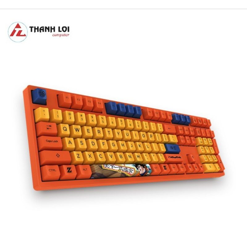 Bàn phím cơ Akko 3108 Dragon Ball Z Goku Cherry Red switch