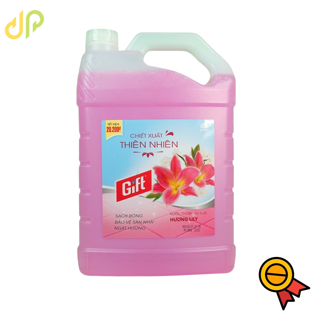 Nước lau sàn Gift bình 3,8kg