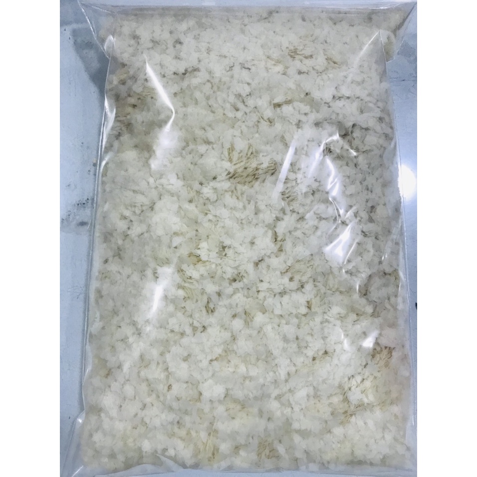 Gói bông tuyết 200-400gram làm phụ gia pha mồi xả, mồi câu, làm phụ gia tạo rong