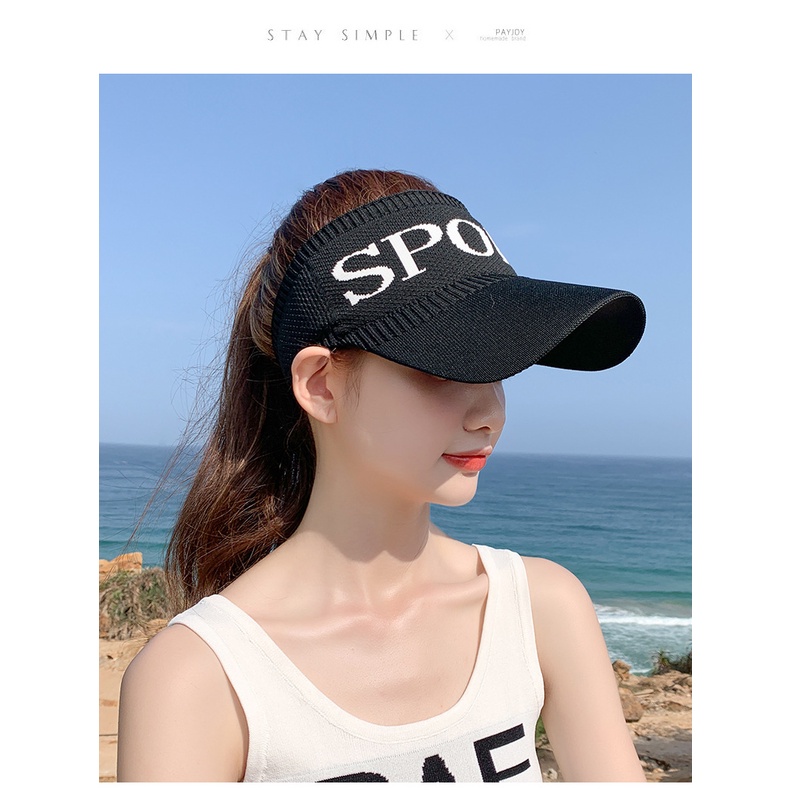 Mũ Lưỡi Vịt Che Nắng Hở Chóp Phong Cách Hàn Quốc Dễ Phối Đồ Thời Trang Xuân Hè Hàng Mới Dành Cho Bạn Nữ