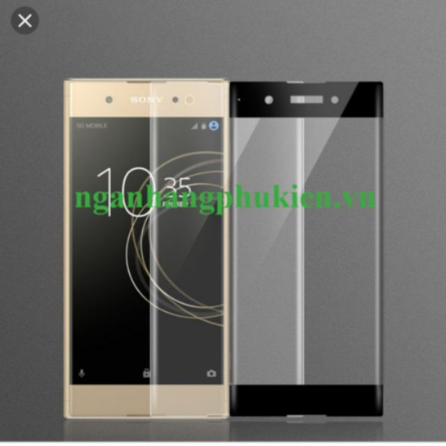 Kính cường lực 4D Full màn hình cho Xperia XA1 Plus chống vỡ