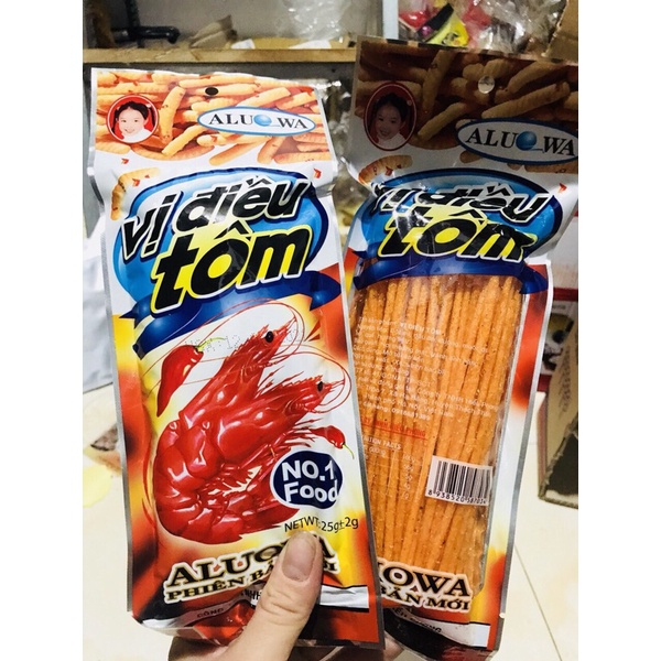 Snack vị tôm điều