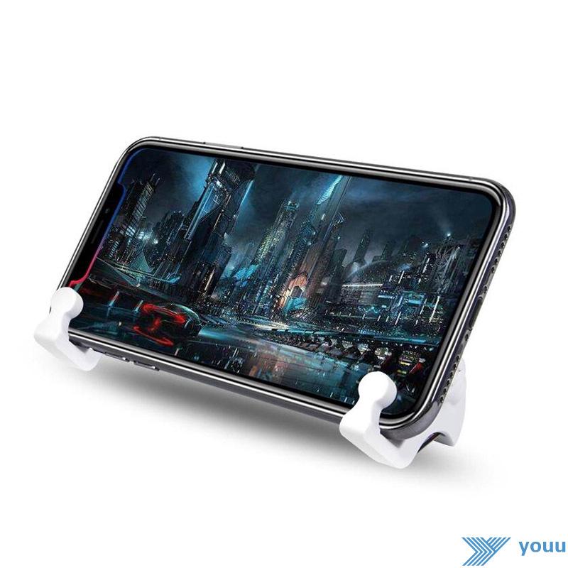 〖YOU❤〗 1 Pair Phone Holder Gamepad Trigger Fire Button Smart Phone Joysticks Games Controller for PUBG