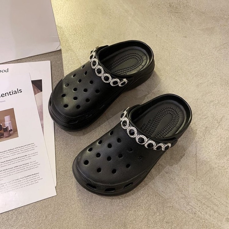 Dép sục nữ Cross Sandal đế cao