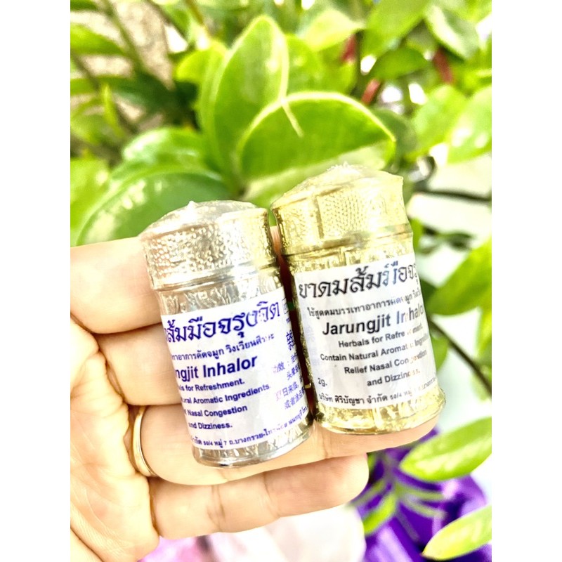 ỐNG HÍT XOANG VÀNG BẠC THÁI - hít thảo dược GIẢM viêm xoang Thái Lan