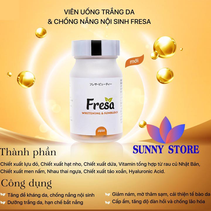 Fresa Nhật Bản - trắng da, chống nắng an toàn hiệu quả cao - CHÍNH HÃNG | BigBuy360 - bigbuy360.vn