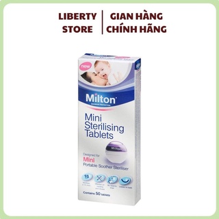 Viên tiệt trùng Milton, Hàng Anh, dùng cho cốc nguyệt san, hộp 50 viên.