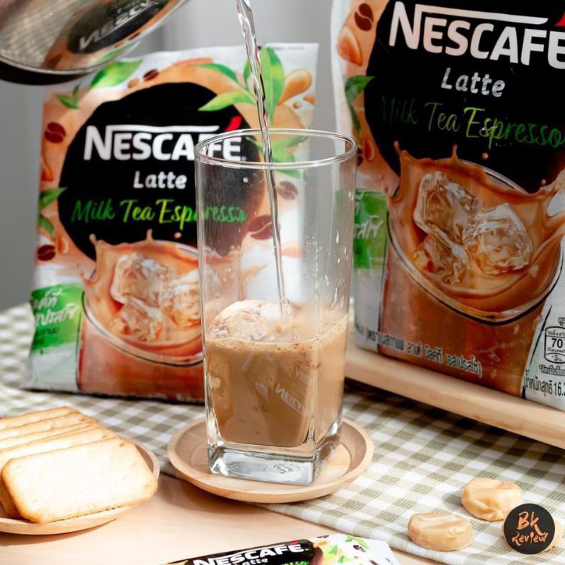 Nescafe Latte Caramel Biscuit Thái Lan