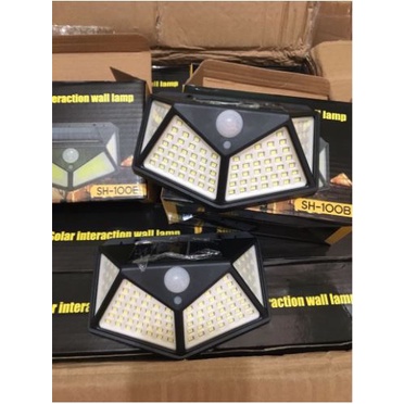 Đèn led cảm biến hồng ngoại năng lượng mặt trời