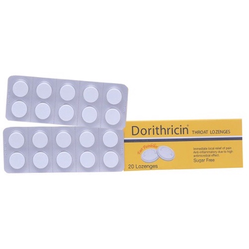 viên, Kẹo ngậm Dorithricin