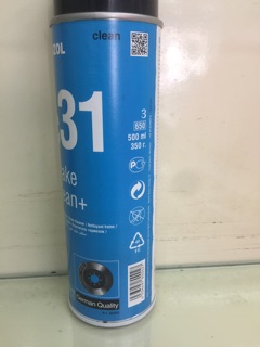 Bình xịt làm sạch phanh Bizol c31