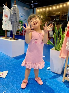 Váy hồng đuôi cá @Lapome sale