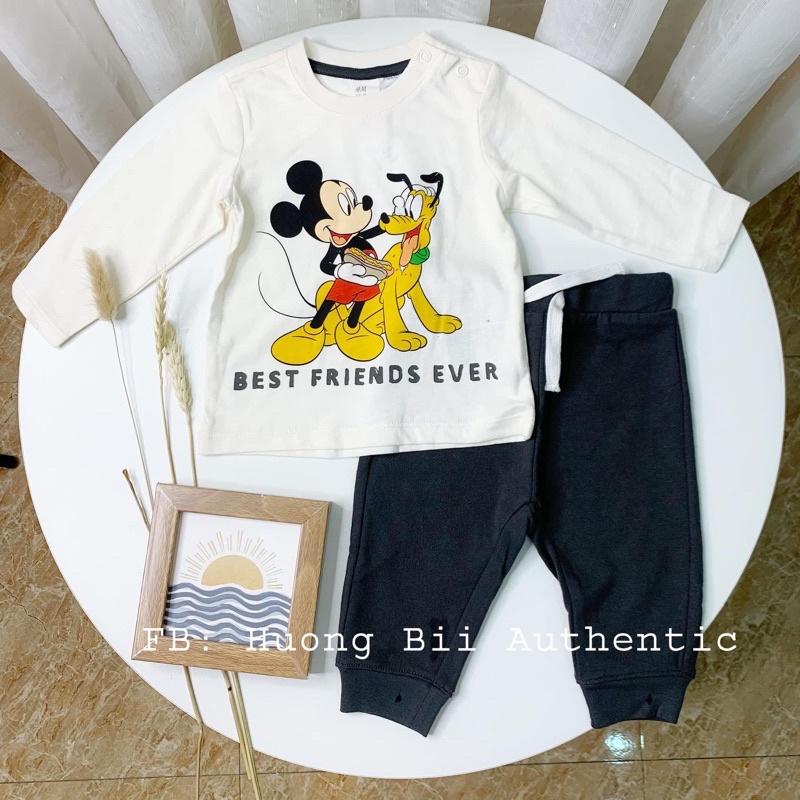 Set bộ nỉ hm bé trai sale