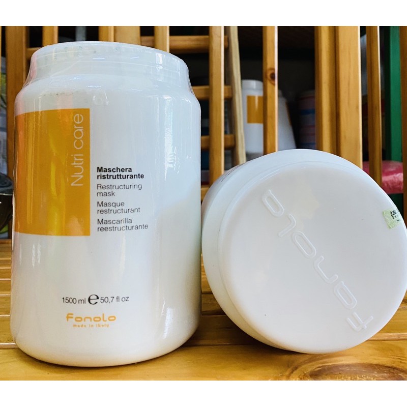 Hấp dầu/ ủ tóc Fanola ý 1500ml có chử dập trên nắp | BigBuy360 - bigbuy360.vn