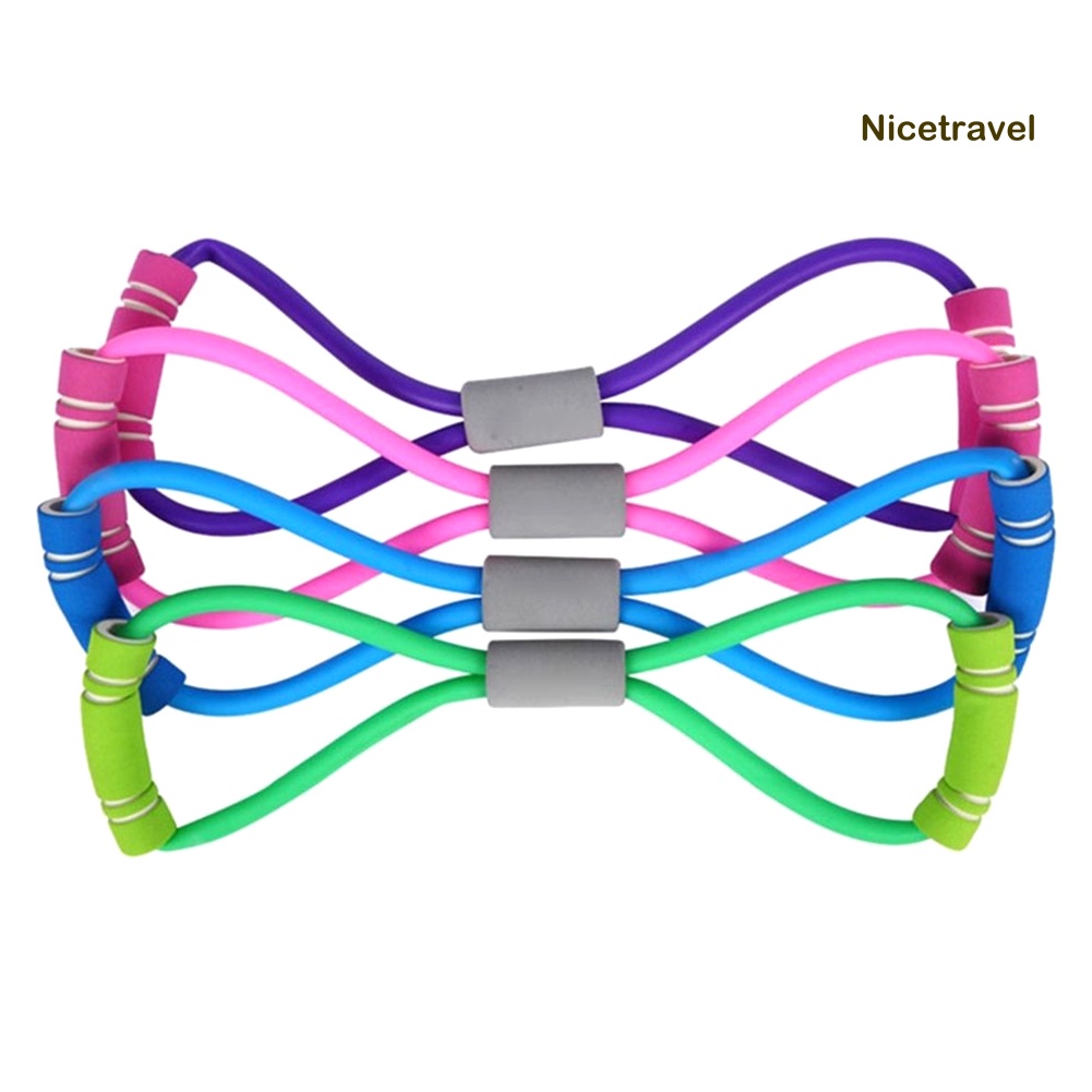 Dây Đai Kháng Lực Hình Số 8 Dùng Tập Yoga / Thể Hình