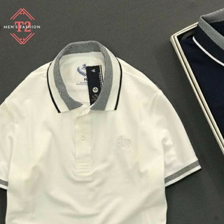 Áo Thun Nam Cổ Bẻ Thêu AR Cao Cấp