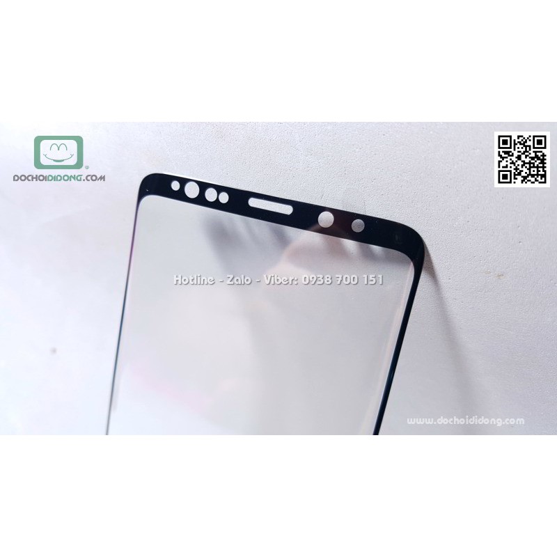 Miếng dán cường lực Samsung S9 Plus Nillkin 3D CP+ Max full màn hình