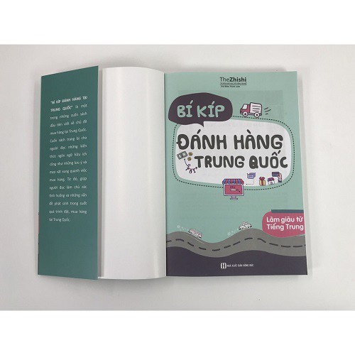 Sách Làm giàu từ tiếng Trung - Bí kíp đánh hàng tại Trung Quốc Tặng Kèm Bookmark