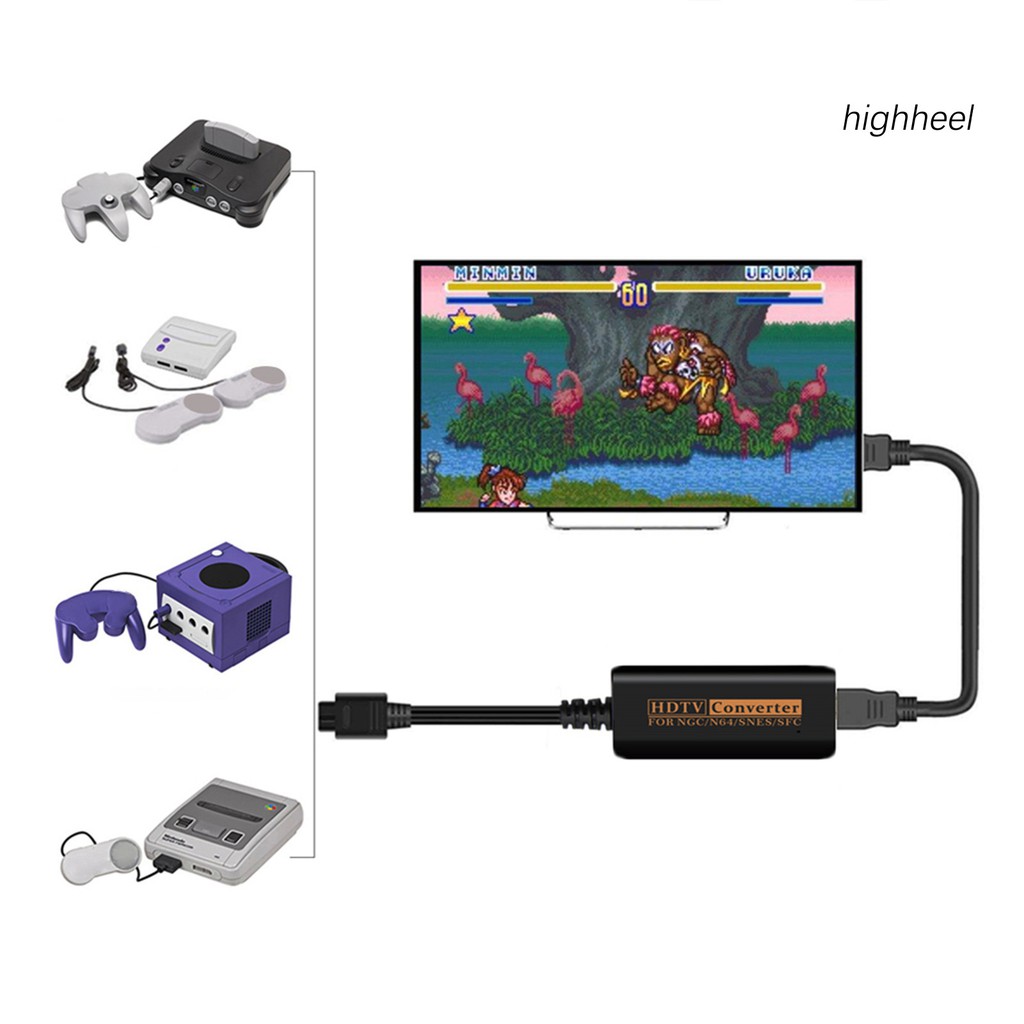 Cáp Chuyển Đổi HDMI 720P Cho NGC / N64 / SNES / SFC