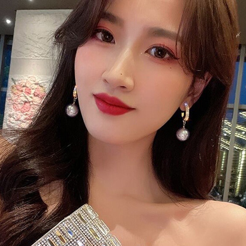 Bông Tai Ngọc Trai Thời Trang Nữ Tính