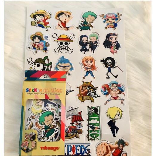 Dán decal One Piece máy tính casio fx 570vnplus, 570esplus, 580vnx, Vinacal 570esplus 2,Vinacal EX KHÔNG BONG CHÓC