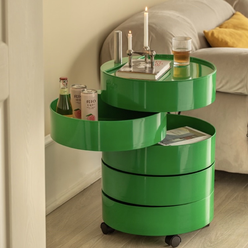 Tủ tròn 360 độ tiện dụng, cao cấp - Bắc Âu