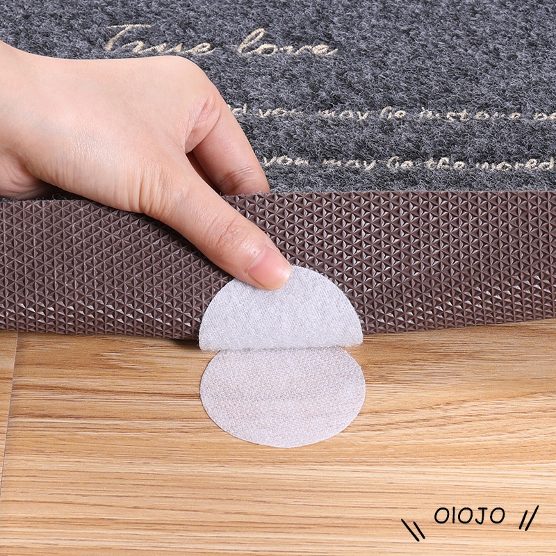 Set 5 Miếng Dán Cố Định Thảm Lau Chân, Lót Ghế Chống Trơn Trượt - MTDDT