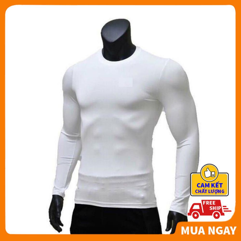 Áo thun giữ nhiệt nam body co dãn bốn chiều tập gym giá rẻ ❤️ FREESHIP ❤️ áo đấu giữ nhiệt bóng đá ấm áp giá rẻ