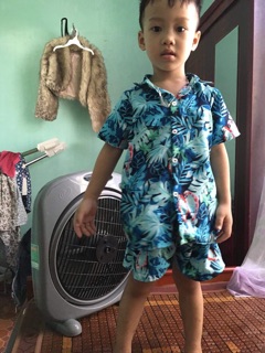 Bộ hoa quả em bé.