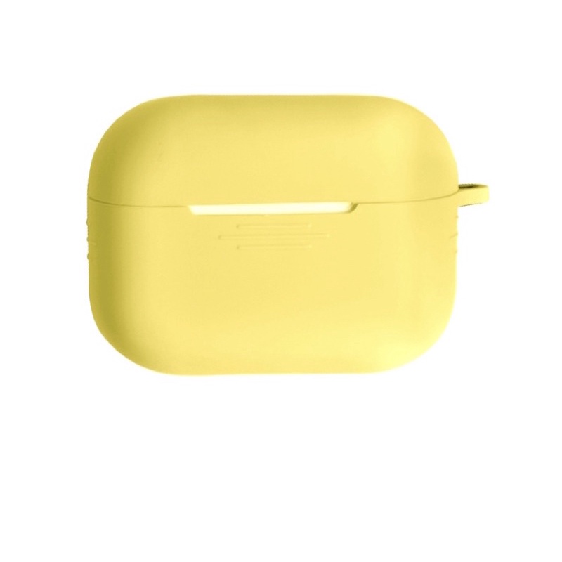 Vỏ Case Ốp bảo vệ tai nghe airpods 3 silicon dẻo màu + kèm móc