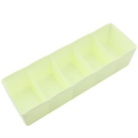 Hộp Nhựa 5 Ngăn Đựng Đồ Lót Tiện Lợi - Hộp nhựa để ngăn tủ đựng tất, vớ, đồ lót tiện dụng