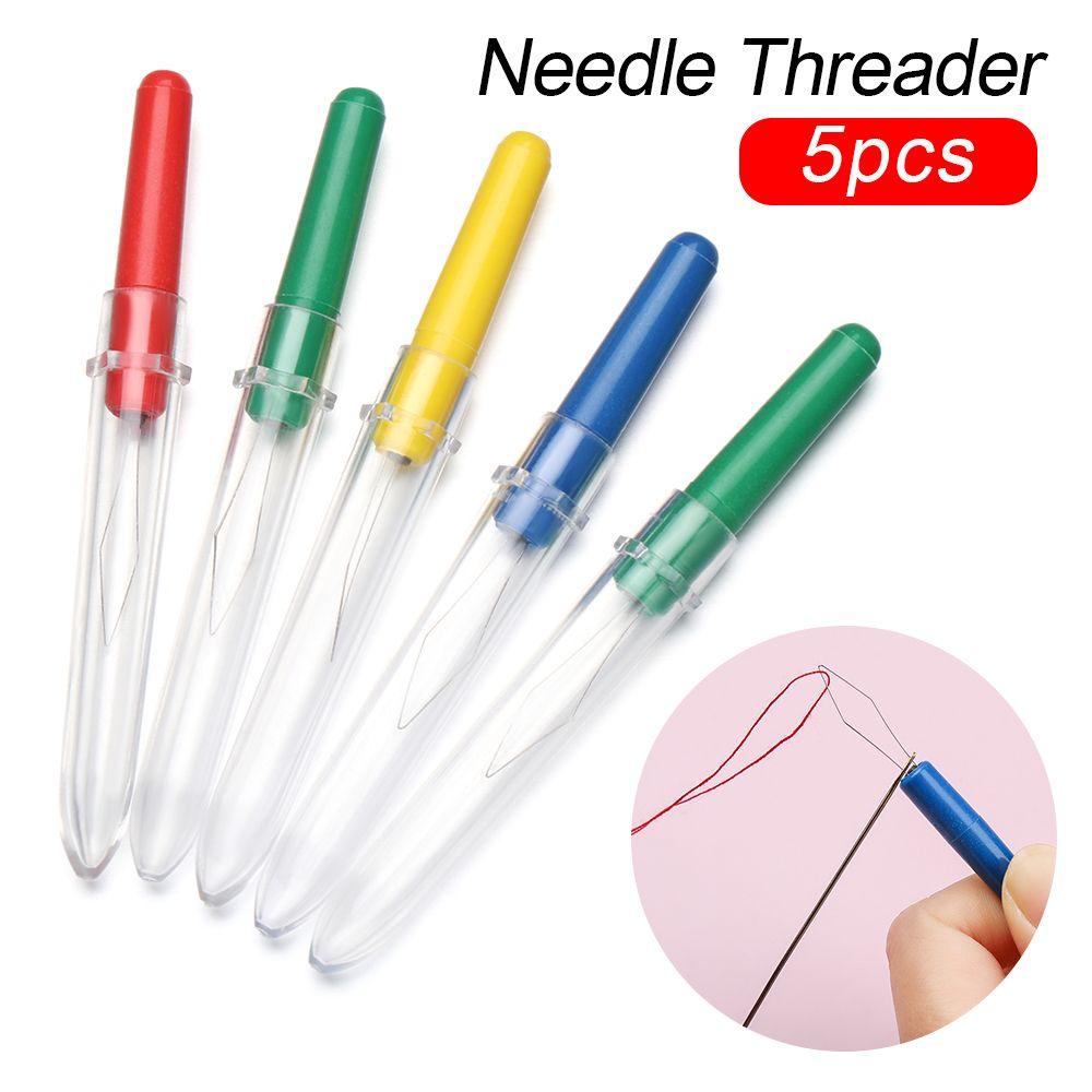 Bộ 5 Kim May Vá Tự Động SHOUKEY|Dụng Cụ May Vá Màu Sắc Ngẫu Nhiên