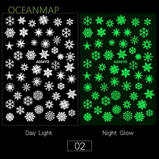 Hình Dán Dạ Quang Trang Trí Móng Tay Xinh Xắn Độc Đáo