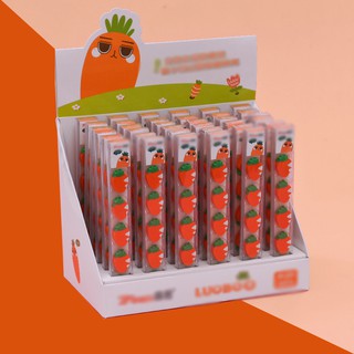 Set tẩy macaron TSET15 cà rốt cute gôm dễ thương